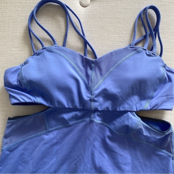 LULULEMON Periwinkle Exquisite Tank Top Size 6 - Picture 6 of 11